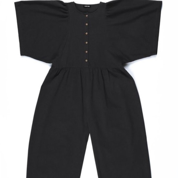 Oversized Cotton Twill Jumpsuit 
